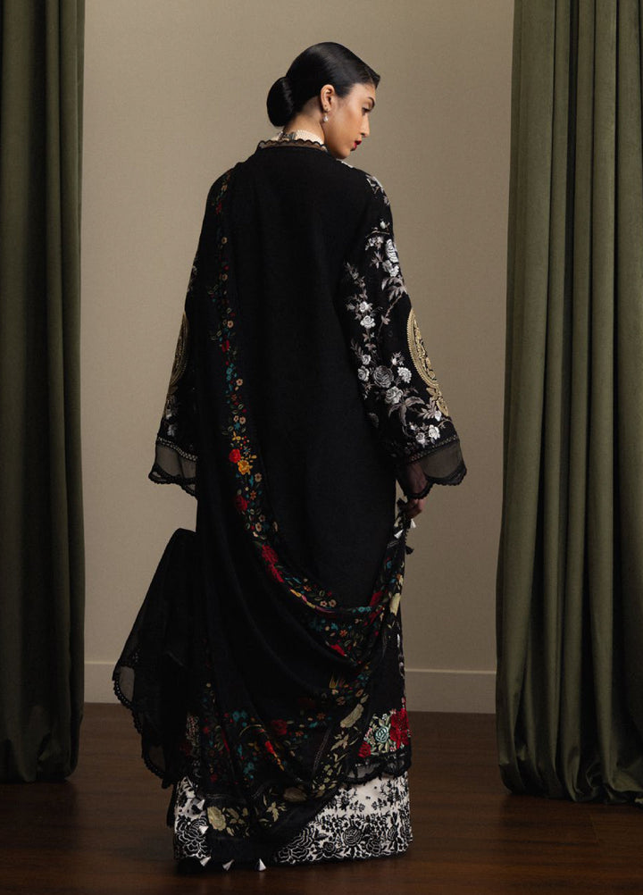 Satori by Zara Shahjahan Unstitched Embroidered Lawn 3 Piece Suit ZS26USL D-10 TAKUMI - Summer Collection