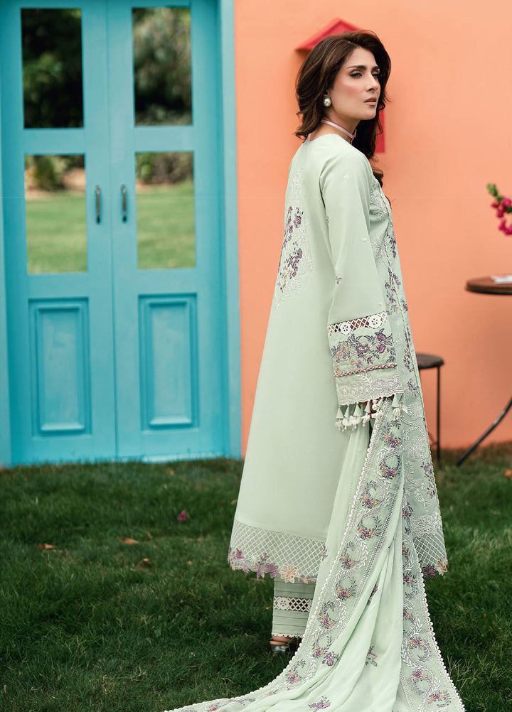 Florent Unstitched Embroidered Lawn 3 Piece Suit FL26ULE FEF-4A - Eid Collection