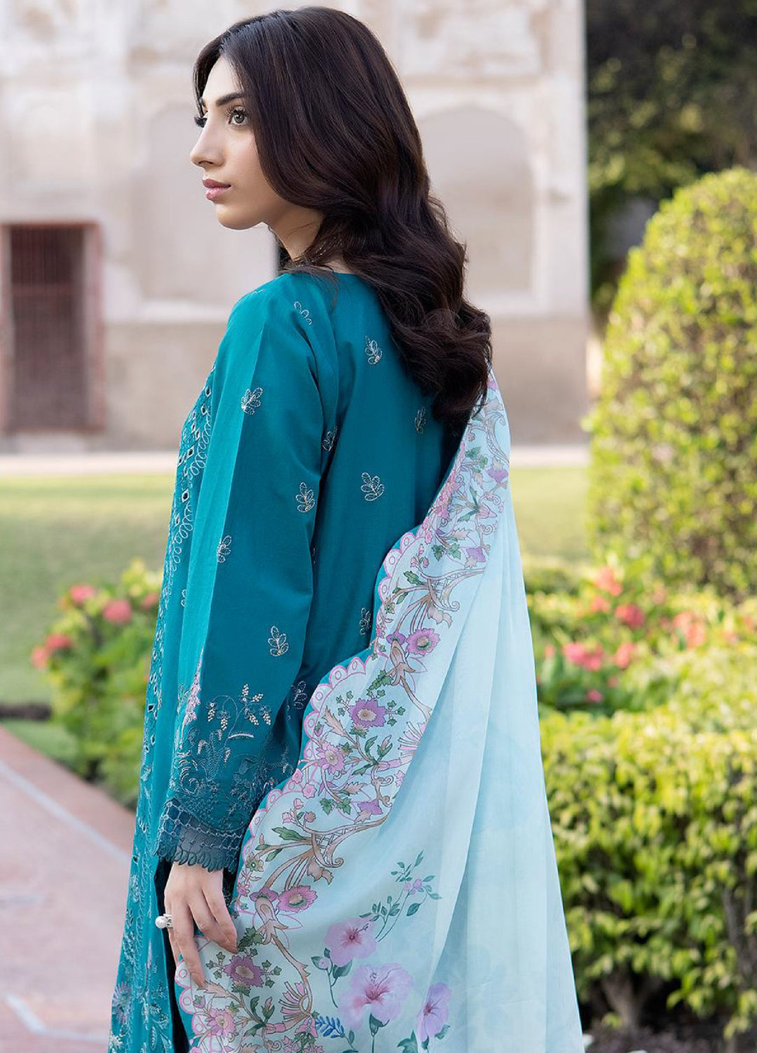 Inara by Javairia Women RTW Embroidered Lawn 3 Piece Suit IN26PJF Iskara - Festive Collection