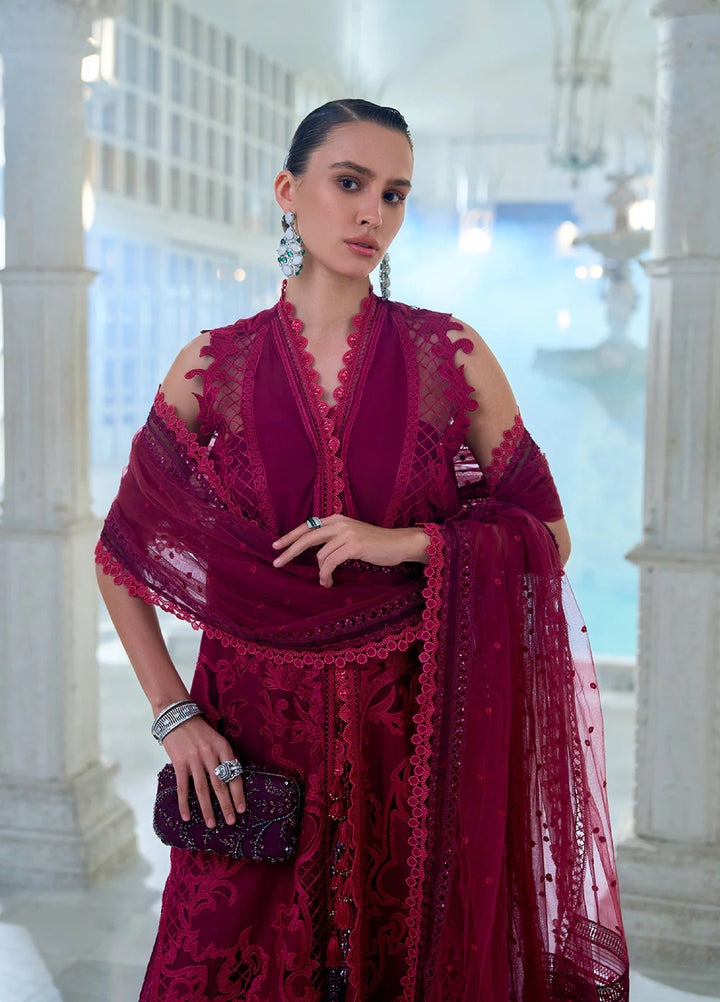 Sobia Nazir Unstitched Embroidered Luxury Lawn 3 Piece Suit SN26ULE D-05 A - Eid Collection