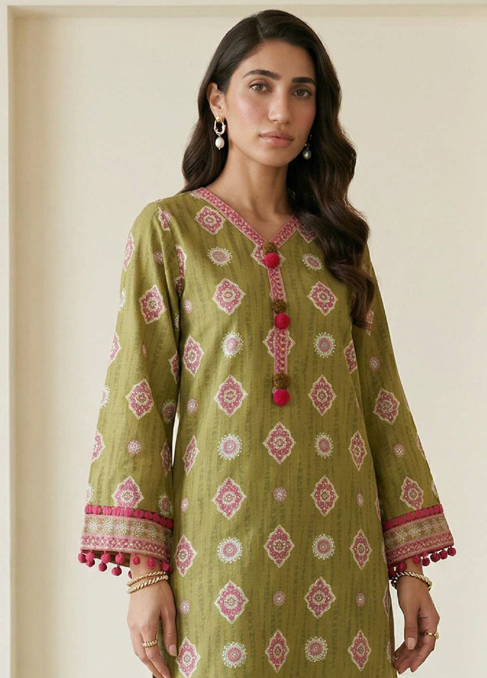 Zellbury Unstitched Embroidered Lawn 2 Piece Suit ZB26UC WUS26E20673 - Casual Collection