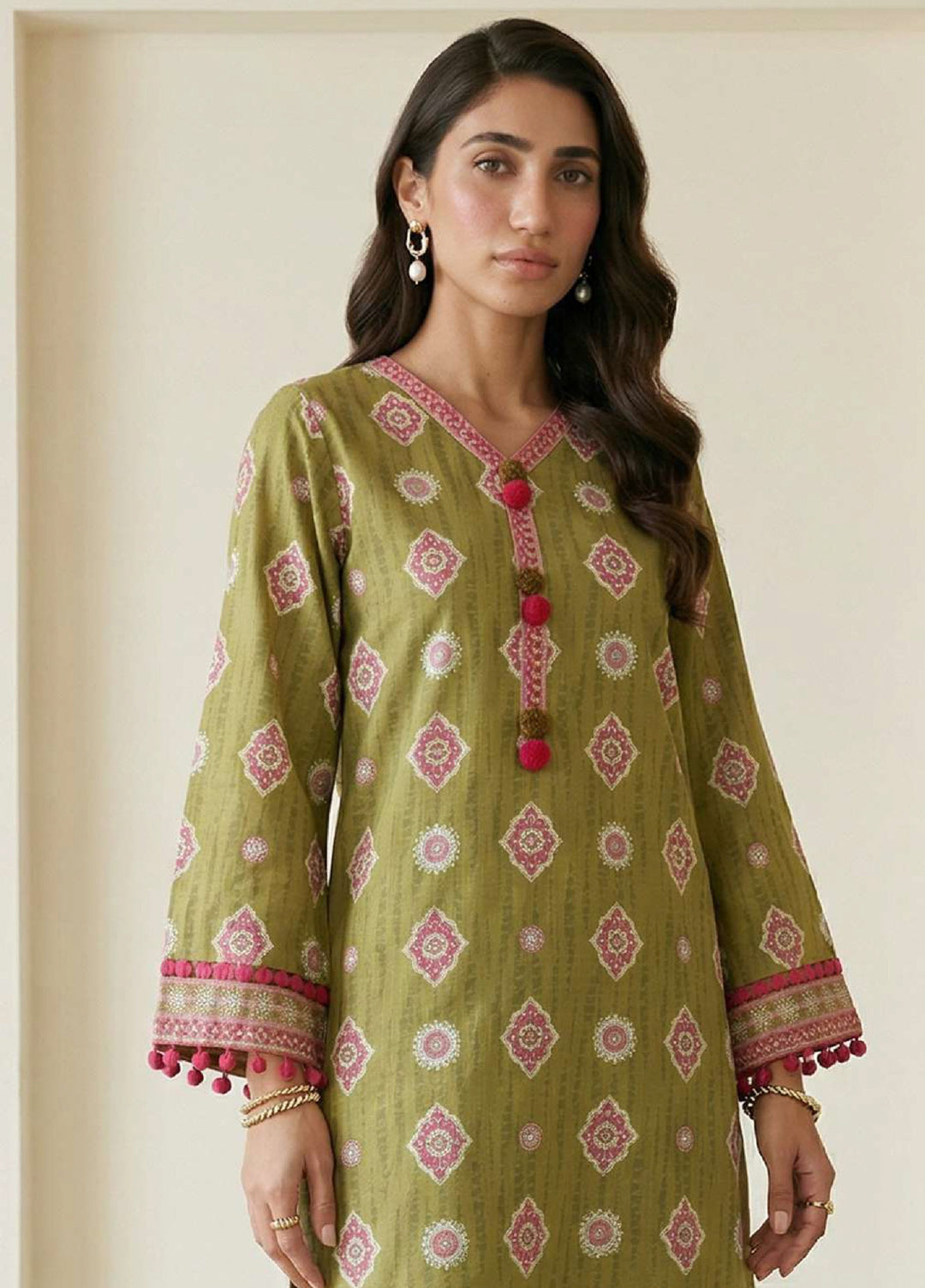 Zellbury Unstitched Embroidered Lawn 2 Piece Suit ZB26UC WUS26E20673 - Casual Collection