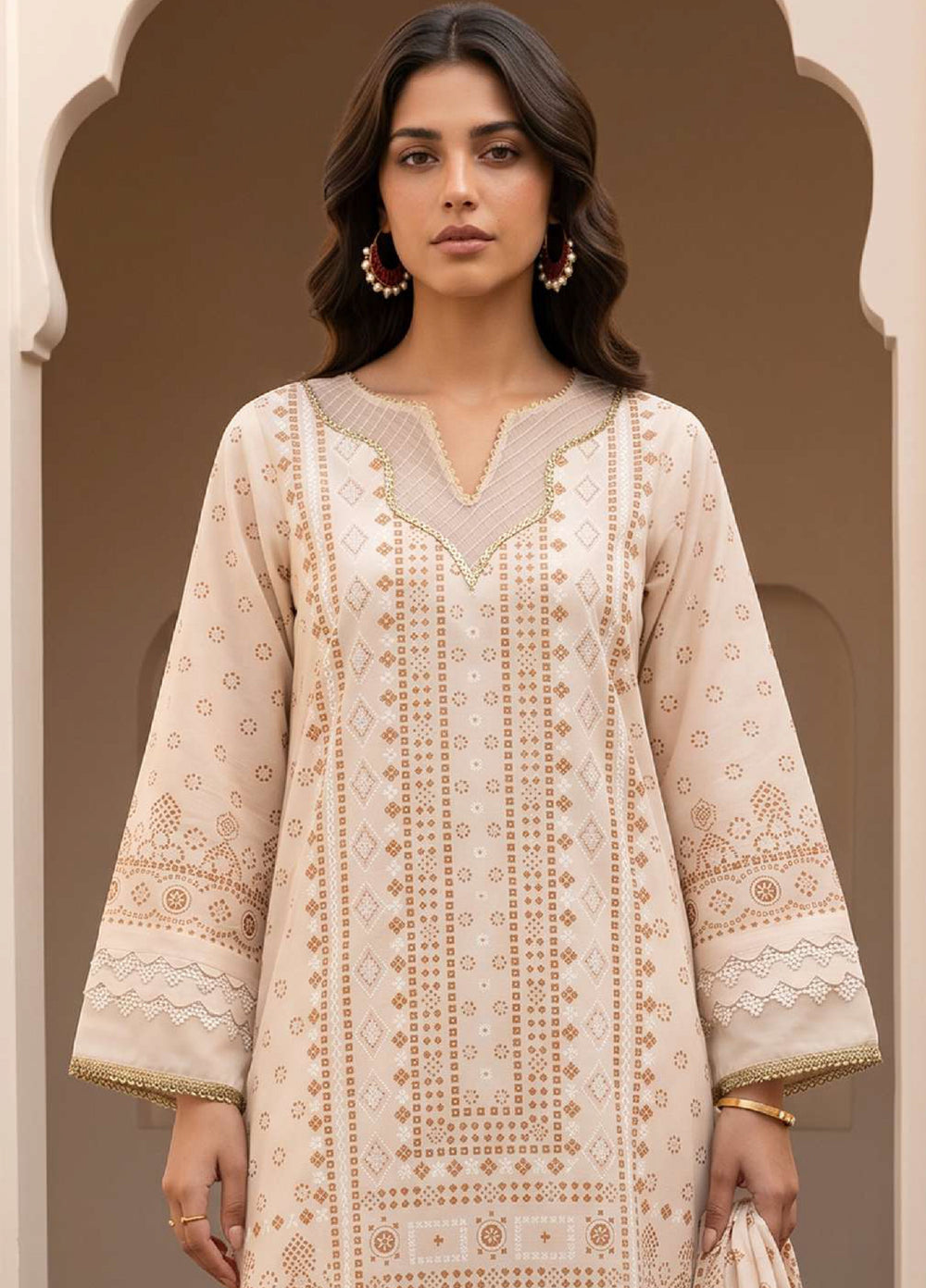 Zellbury Unstitched Printed Lawn 3 Piece Suit ZB26UC WUS26X30900 - Casual Collection