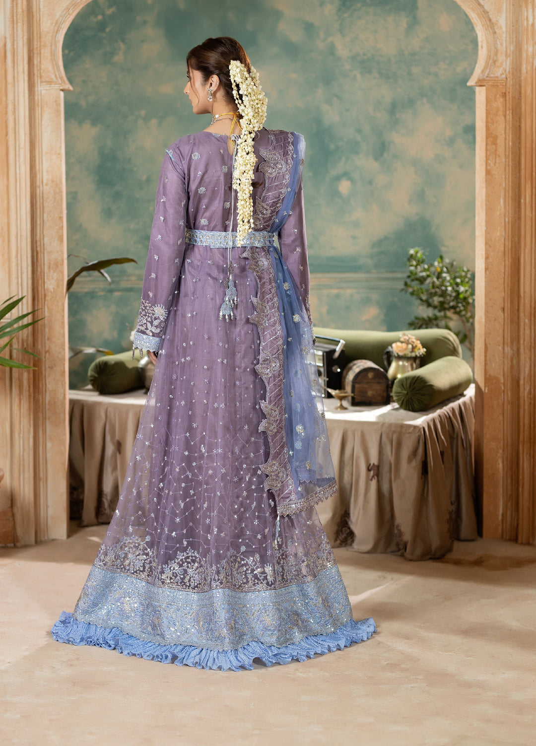 Sara Jahan Women RTW Embroidered Net 3 Piece Suit SJ26RF SJ-1024 - Festive Collection