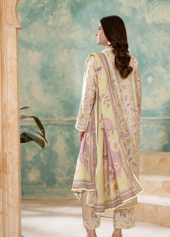 Salina by Regalia Textiles Unstitched Embroidered Lawn 3 Piece Suit RG26USVII D-3 - Summer Collection