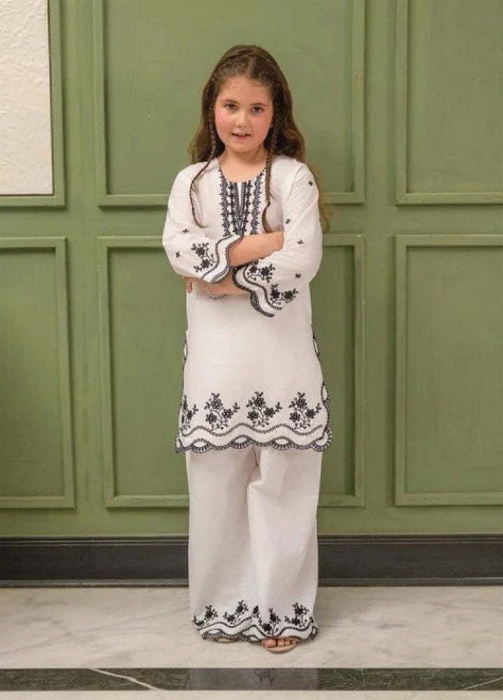 Fresh Birds Kids RTW Embroidered Lawn 2 Piece Suit Fiza-FB-06 - Casual Collection