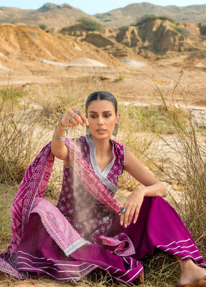 The Chunri by Gul Ahmed Unstitched Printed Lawn 3 Piece Suit GA26UTCL CL-62109 B - Summer Collection