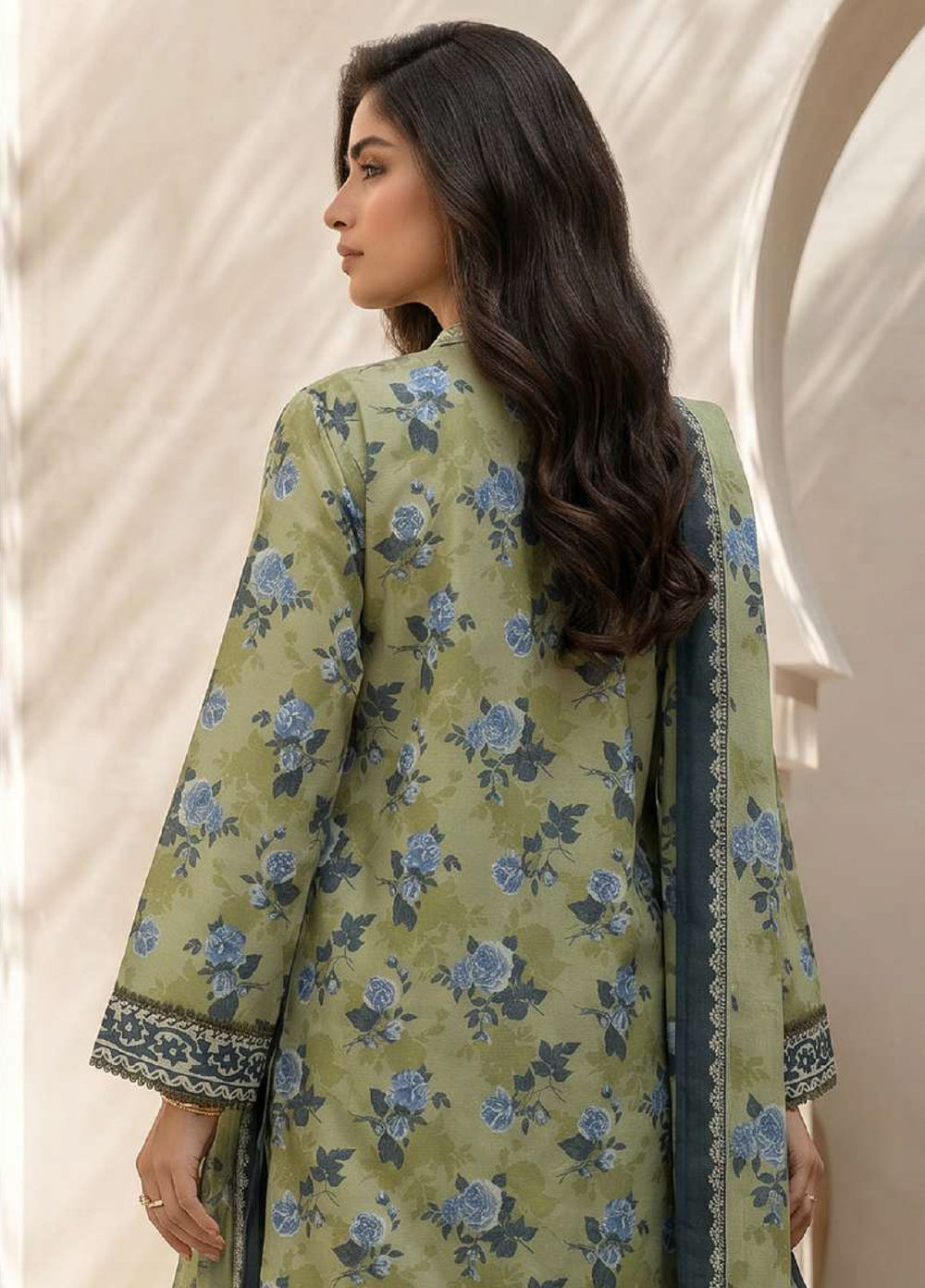 Zellbury Unstitched Printed Lawn 3 Piece Suit ZB26UCVII WUS26X38050 - Casual Collection