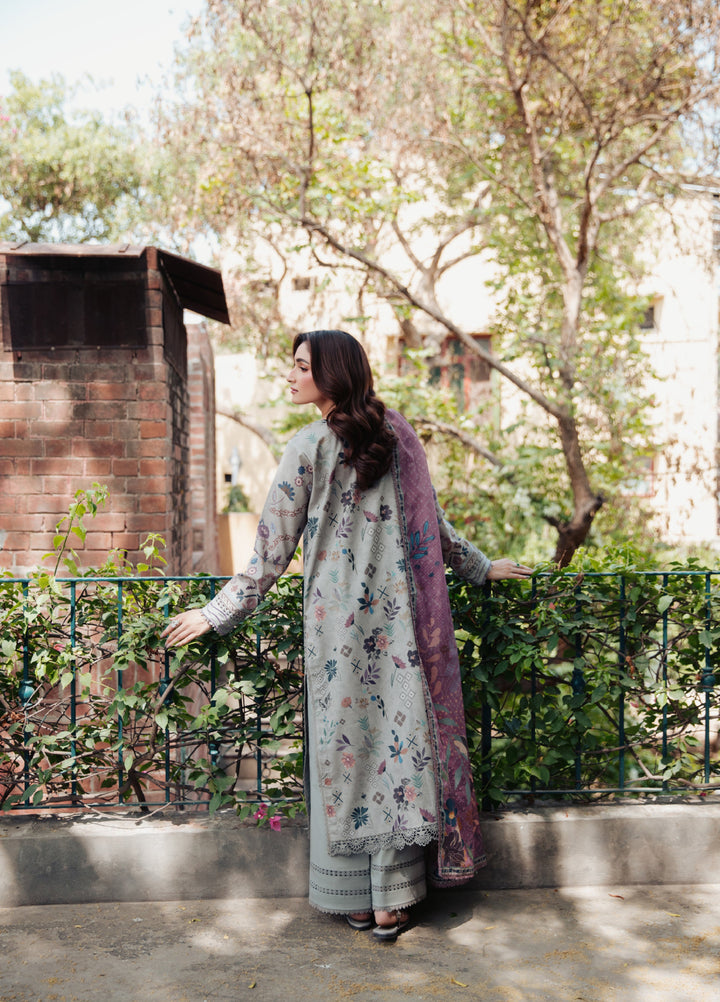 Zync by Florent Unstitched Printed Lawn 3 Piece Suit FL26ULE FZ-7 - Eid Collection