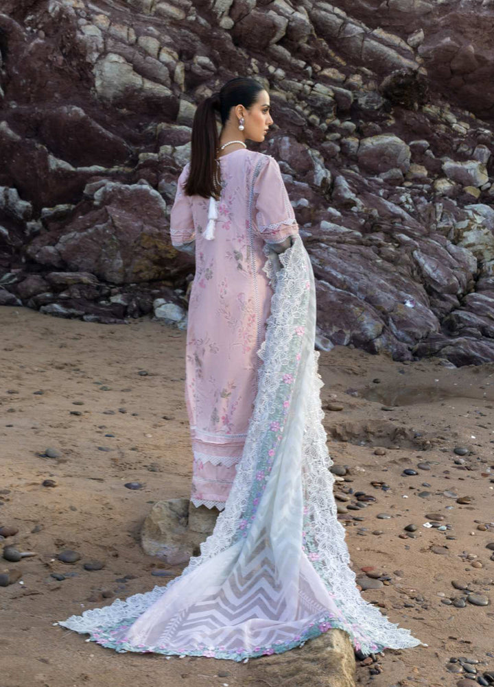 Mahiymaan by Al Zohaib Unstitched Embroidered Luxury Lawn 3 Piece Suit AZ26UM D-4 - Festive Collection