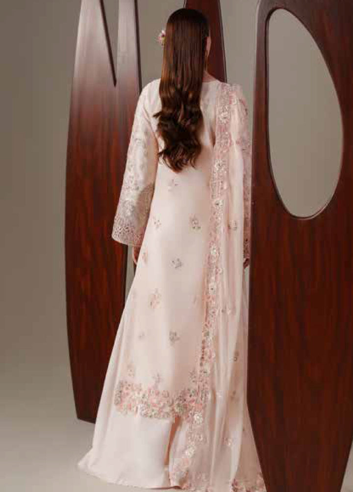 Nouvelle by Emaan Adeel Unstitched Embroidered Chiffon 3 Piece Suit EA26UNC Lumi - Festive Collection