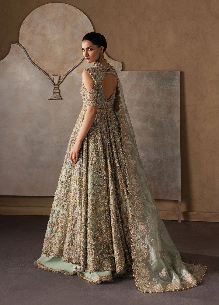 The Brides Edit by Afrozeh Unstitched Embroidered Tissue Zari 3 Piece Suit AF26UBE D-08 Juliette - Wedding Collection