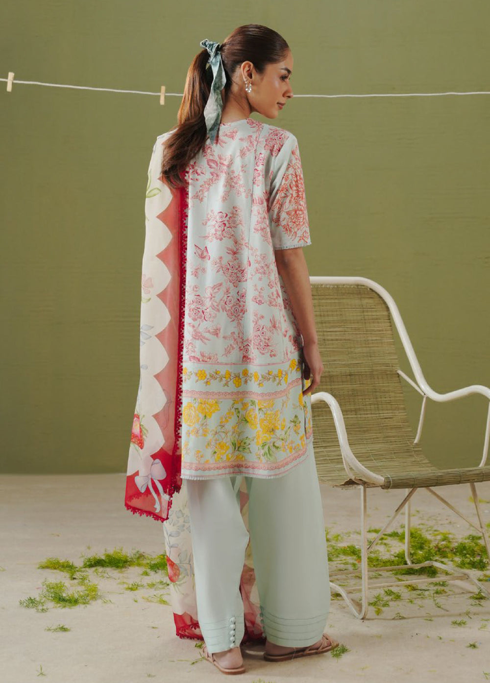 Coco by Zara Shahjahan Unstitched Printed Lawn 3 Piece Suit CZS26PS ZCP-26 04 B - Summer Collection