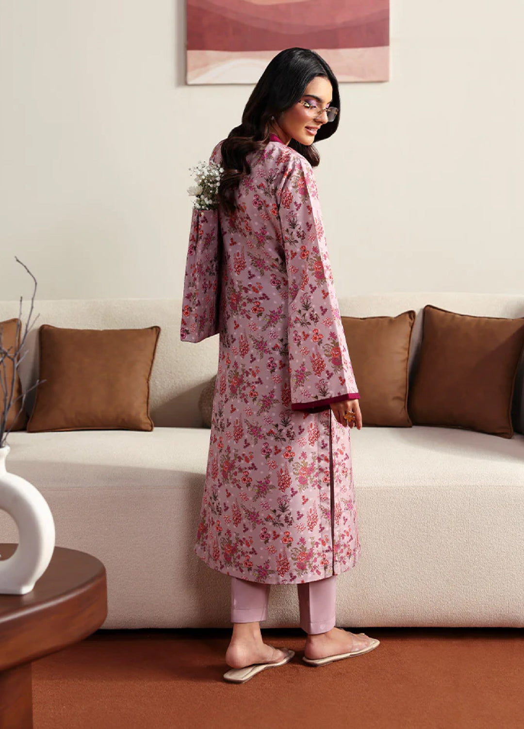 Basics by Gulaal Pret Embroidered Poly Lawn 2 Piece PL-12 Blossom - Summer Collection