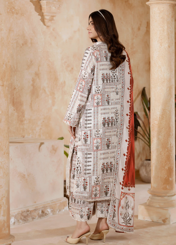 Salina by Regalia Textiles Unstitched Embroidered Lawn 3 Piece Suit RG26USVII D-10 - Summer Collection