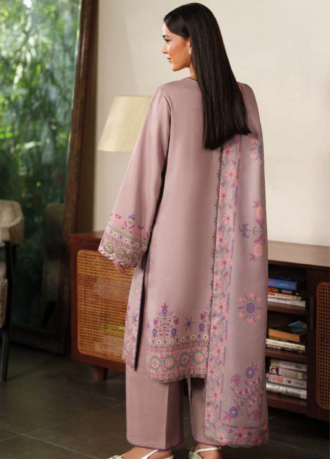 Bellini by Seran Unstitched Winter Viscose Embroidered Suits 3 Piece SN25BW Laverra - Winter Collection