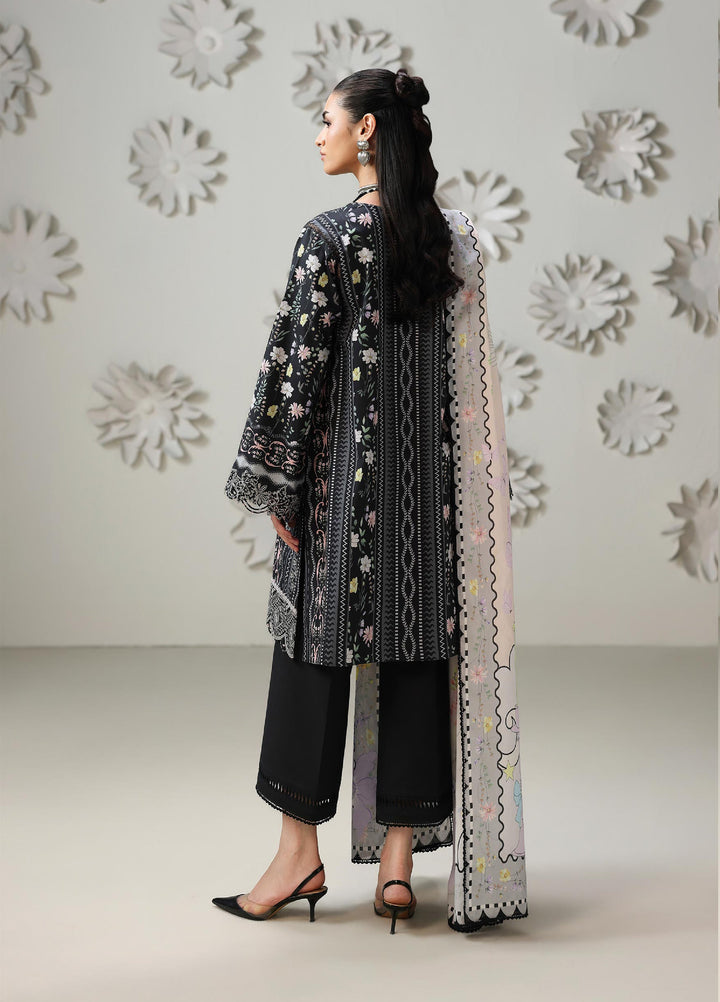 Q Prints by Qalamkar Unstitched Printed Lawn 3 Piece Suit QLK26UQL AMEL QQP-08 (A) - Summer Collection
