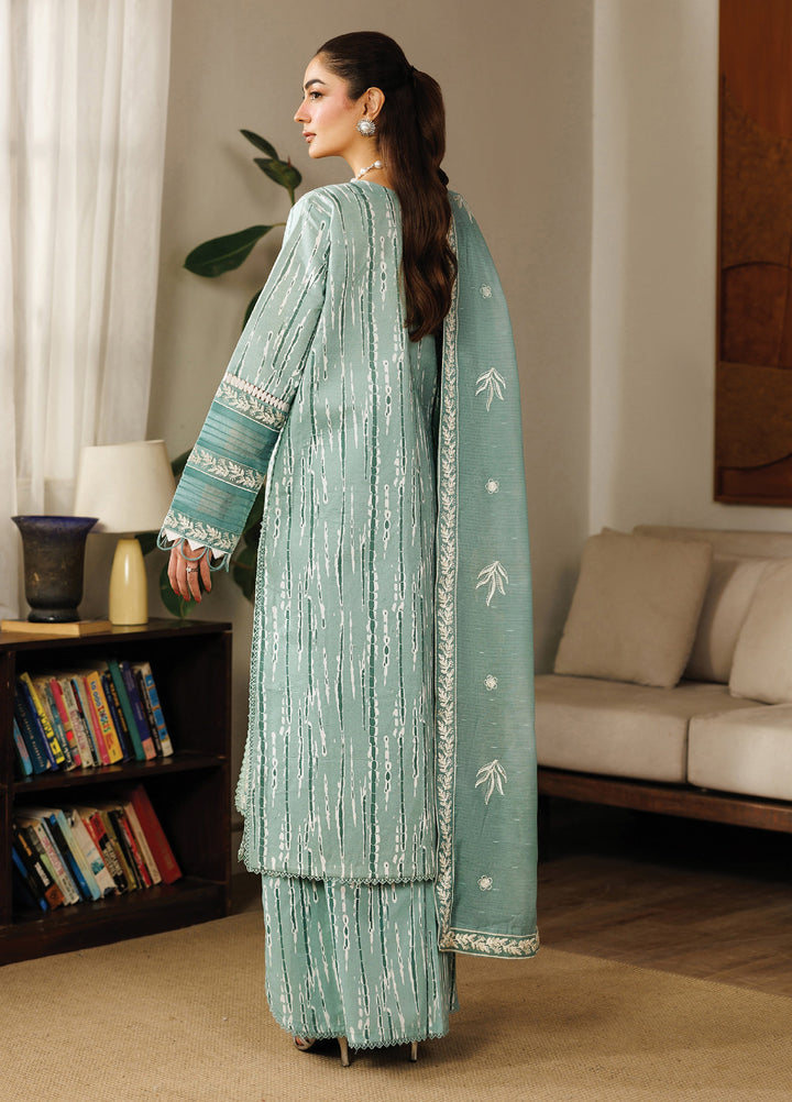 Leila by Mahnur Unstitched Embroidered Lawn 3 Piece Suit MN26ULL L-02 - Summer Collection