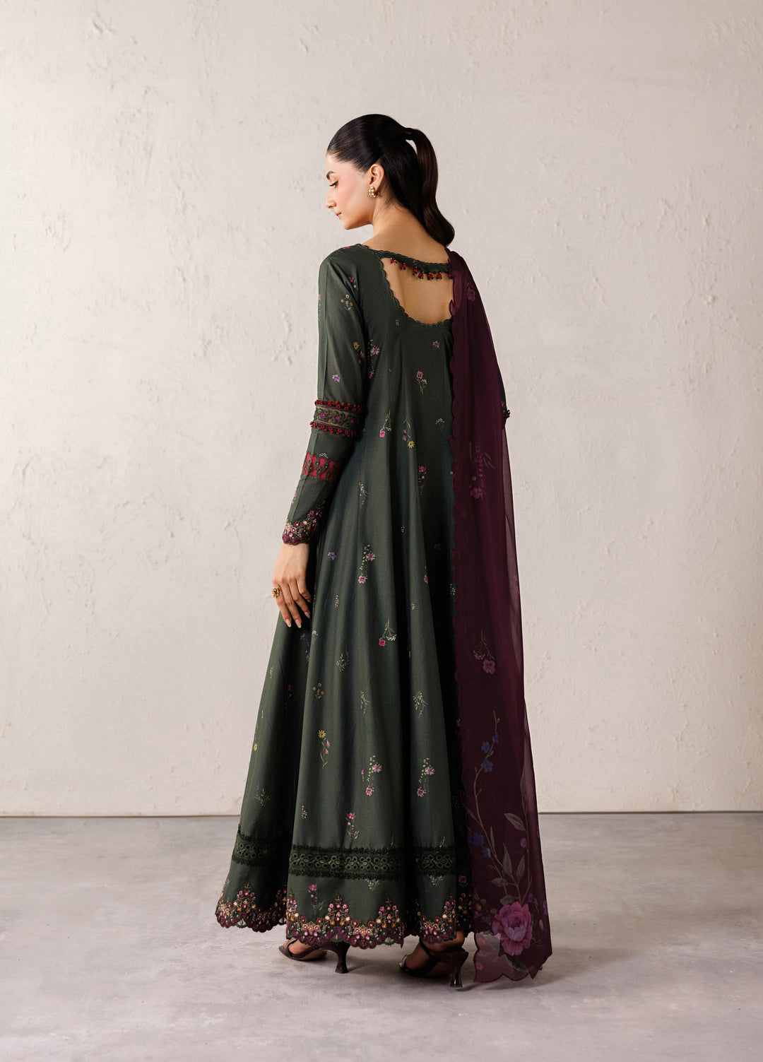 Iznik Unstitched Embroidered Lawn 3 Piece Suit IZ26ULF IBE-03 - Festive Collection