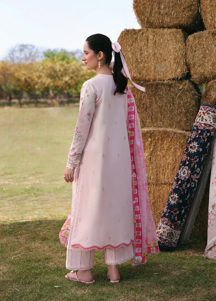 Summer Soiree by Zarposh Unstitched Embroidered Lawn 3 Piece Suit ZR26ULS Selyn - Festive Collection