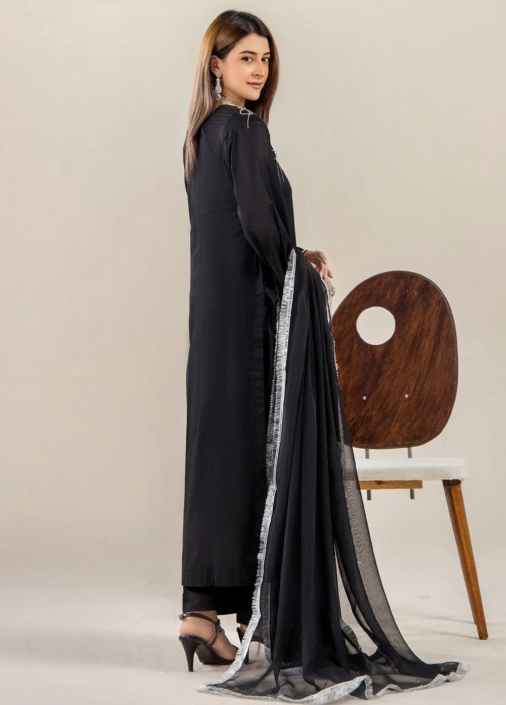 The Florea Edit by Alyra RTW Embossed  Lawn 3 Piece Suit SERENE-RTW-1004 - Festive Collection