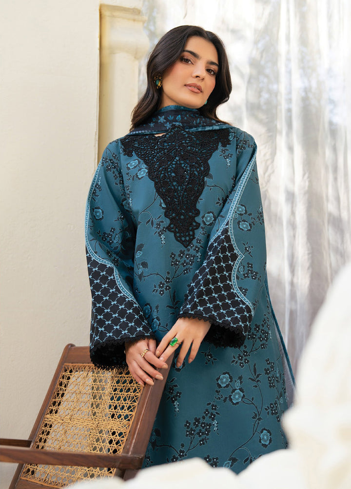 Namah by Xenia Formals Unstitched Embroidered Lawn 3 Piece Suit XF26ULN 05 - SAFA - Festive Collection