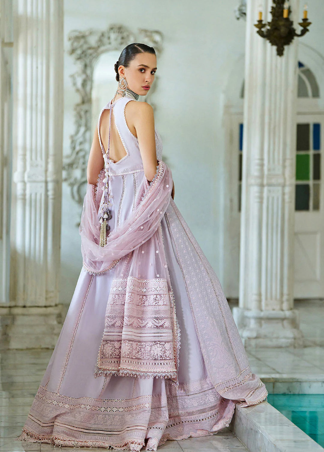 Sobia Nazir Unstitched Embroidered Luxury Lawn 3 Piece Suit SN26ULE D-01 B - Eid Collection