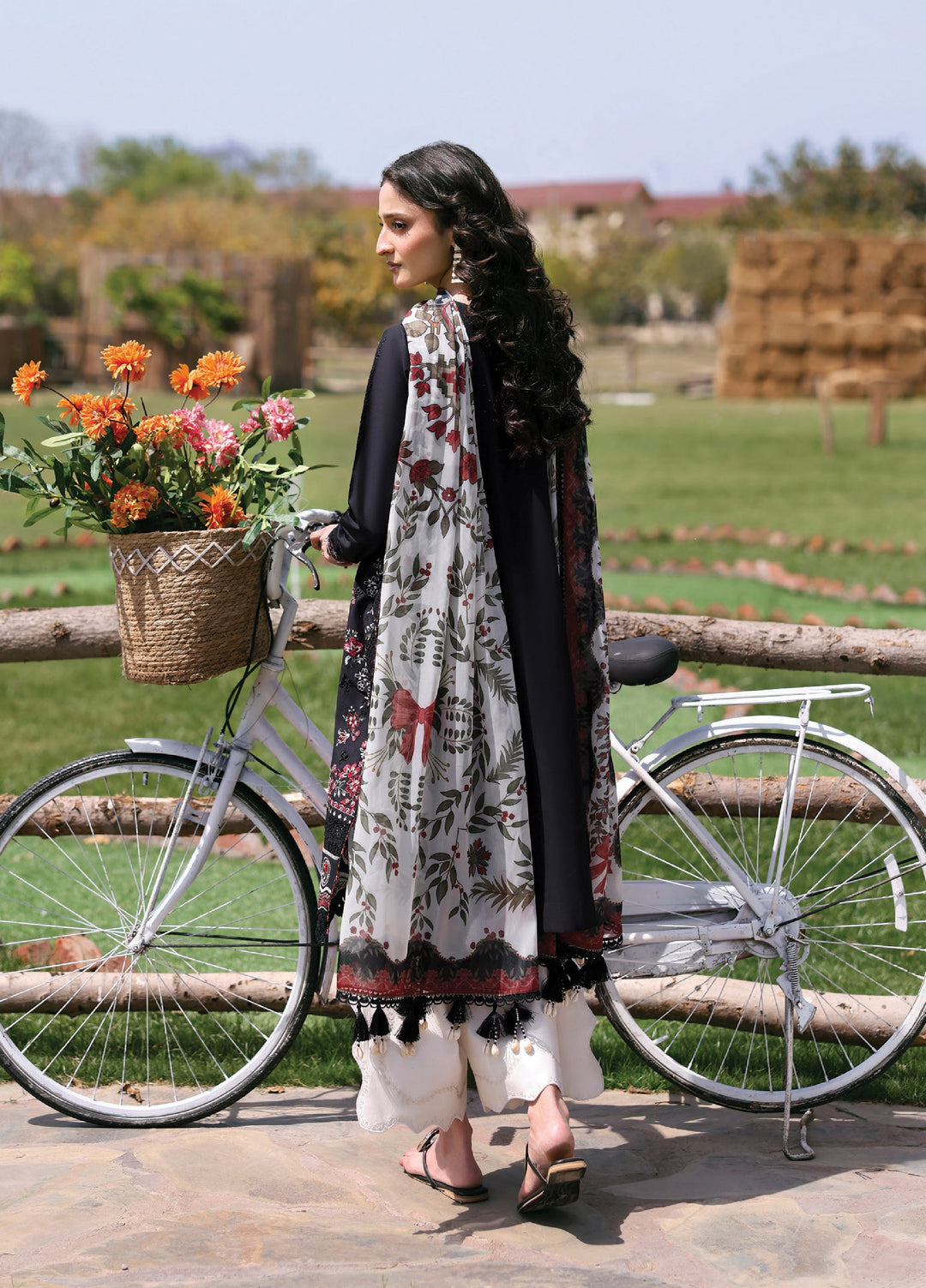 Summer Soiree by Zarposh Unstitched Embroidered Lawn 3 Piece Suit ZR26ULS Osyra - Festive Collection