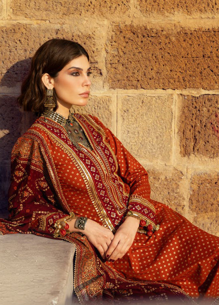 The Chunri by Gul Ahmed Unstitched Printed Lawn 3 Piece Suit GA26UTCL BM-62026 - Summer Collection