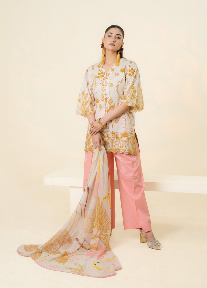 Zar e Jahan by Huma Gul Unstitched Printed Lawn 3 Piece Suit AYRAHG-903 - Casual Collection