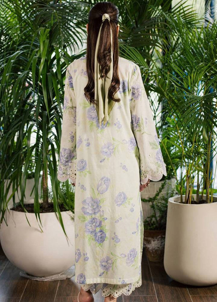 Ballerina by Nureh Unstitched Printed Chikankari Lawn 2 Piece Suit NU26UBCL NU2-213 - Casual Collection