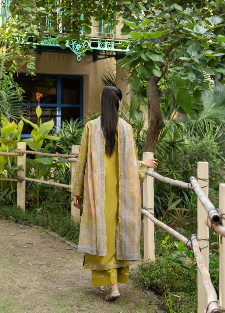 Rua by Casuallite Women Pret Premium Linen 3 Piece RUA-D05 - Winter Collection