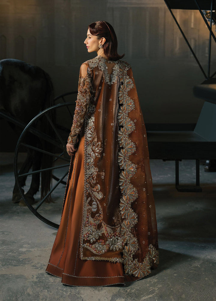 Hayat by Afrozeh Unstitched Velvet Embroidered Suits 3 Piece AF25HU AFH-25-04 ZAVAA - Festive Collection