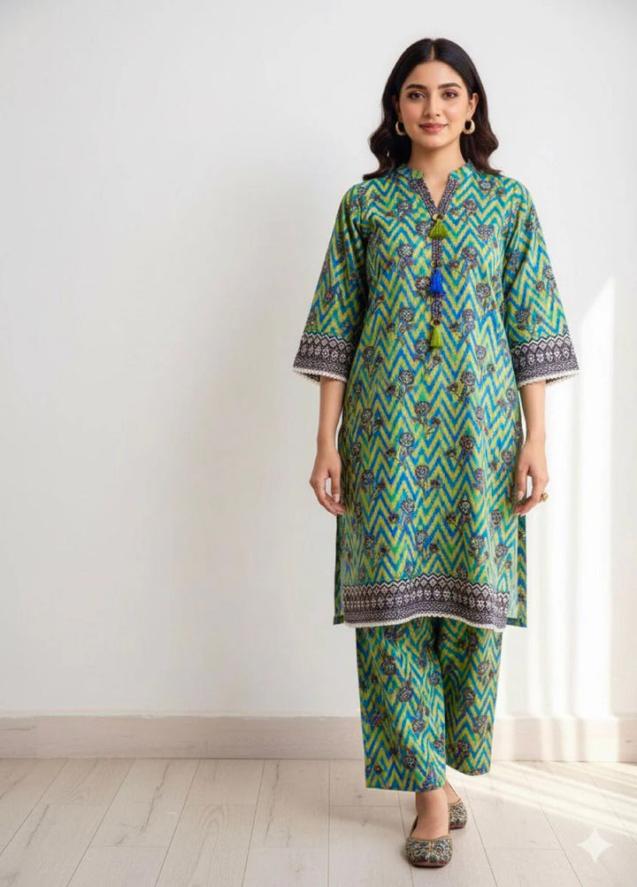 Tosheeza Saith Women Pret Khaddar 2 Piece D-3 - Winter Collection