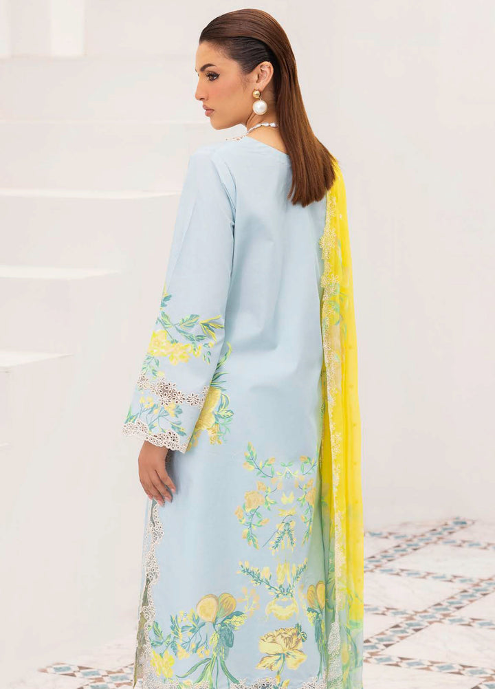 Rang e Bahar by Charizma Unstitched Embroidered Lawn 3 Piece Suit CHR26ULR CRB6-25 - Summer Collection