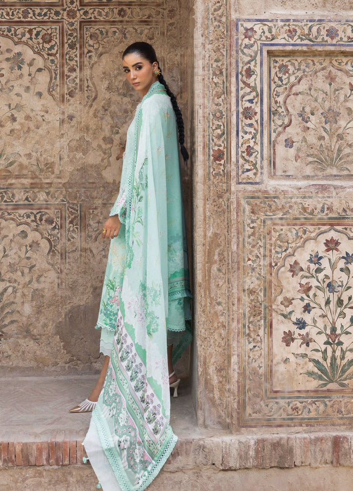 The Flora by Gul Ahmed Unstitched Printed Lawn 3 Piece Suit GA26ULF BM62060 - Casual Collection