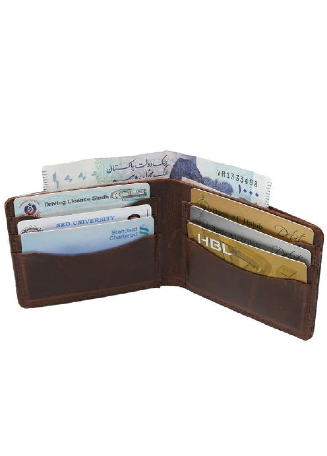 Vintage by Jild Mens Genuine Vintage Leather Wallet-RUST S1 - Wallets Collection
