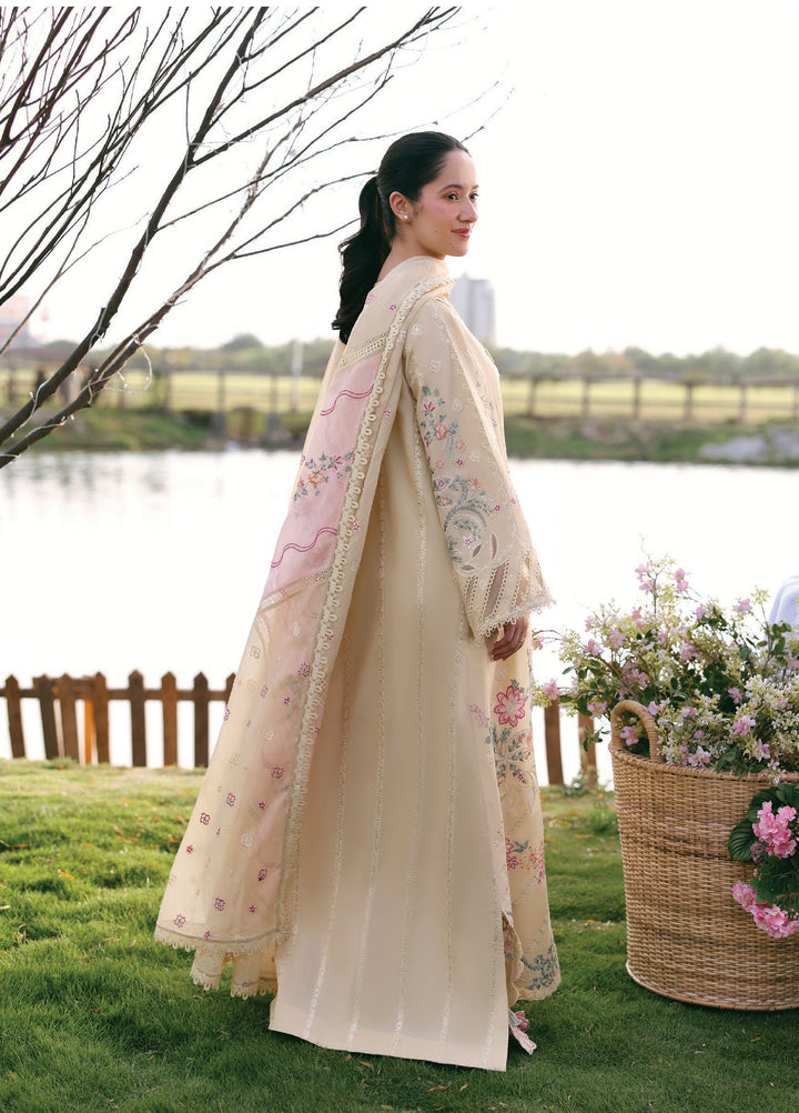 Summer Soiree by Zarposh Unstitched Embroidered Lawn 3 Piece Suit ZR26ULS Ismera - Festive Collection