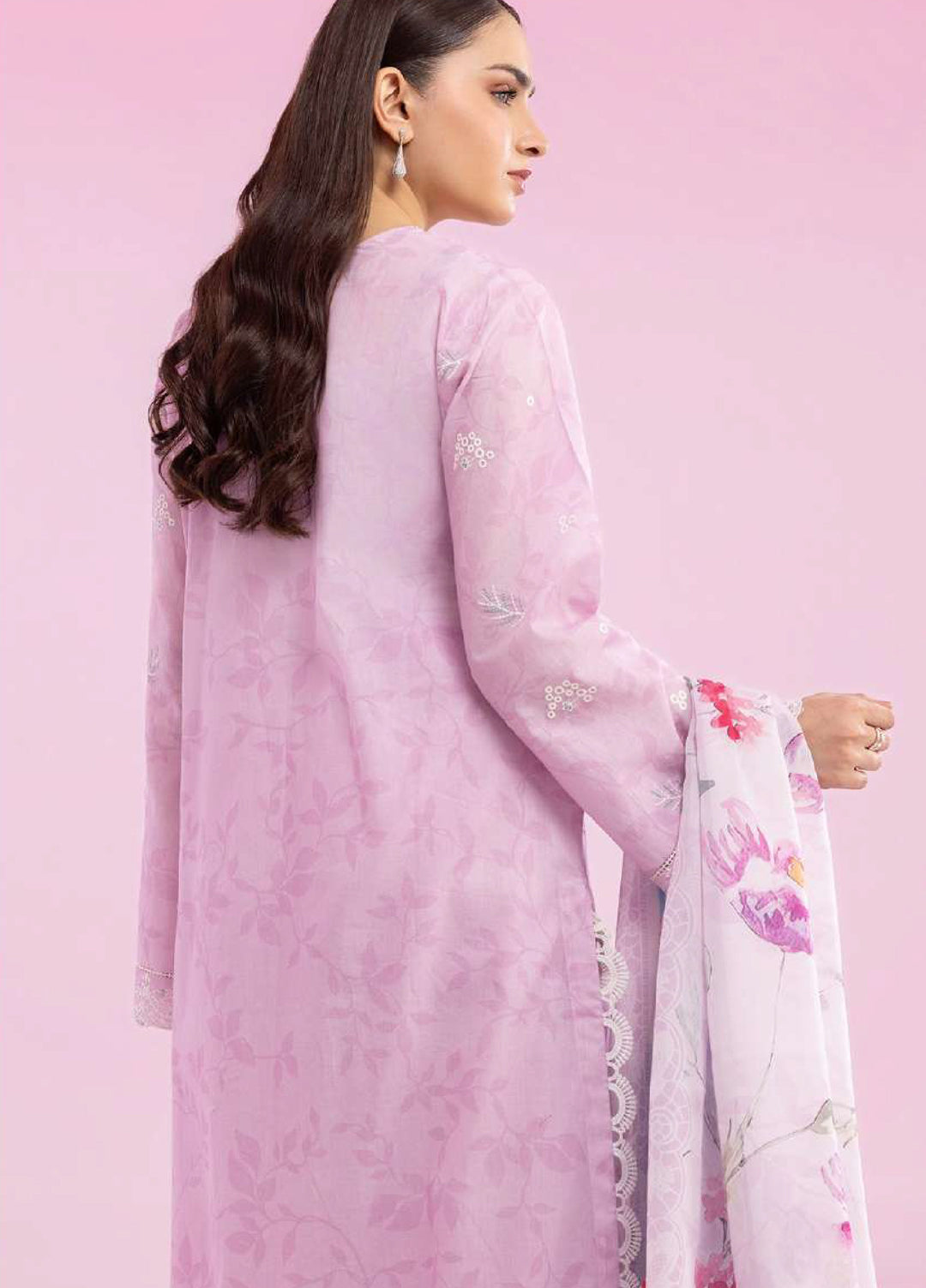 Zellbury Unstitched Embroidered Lawn 3 Piece Suit ZB26UVIII WUS26E30648 - Casual Collection