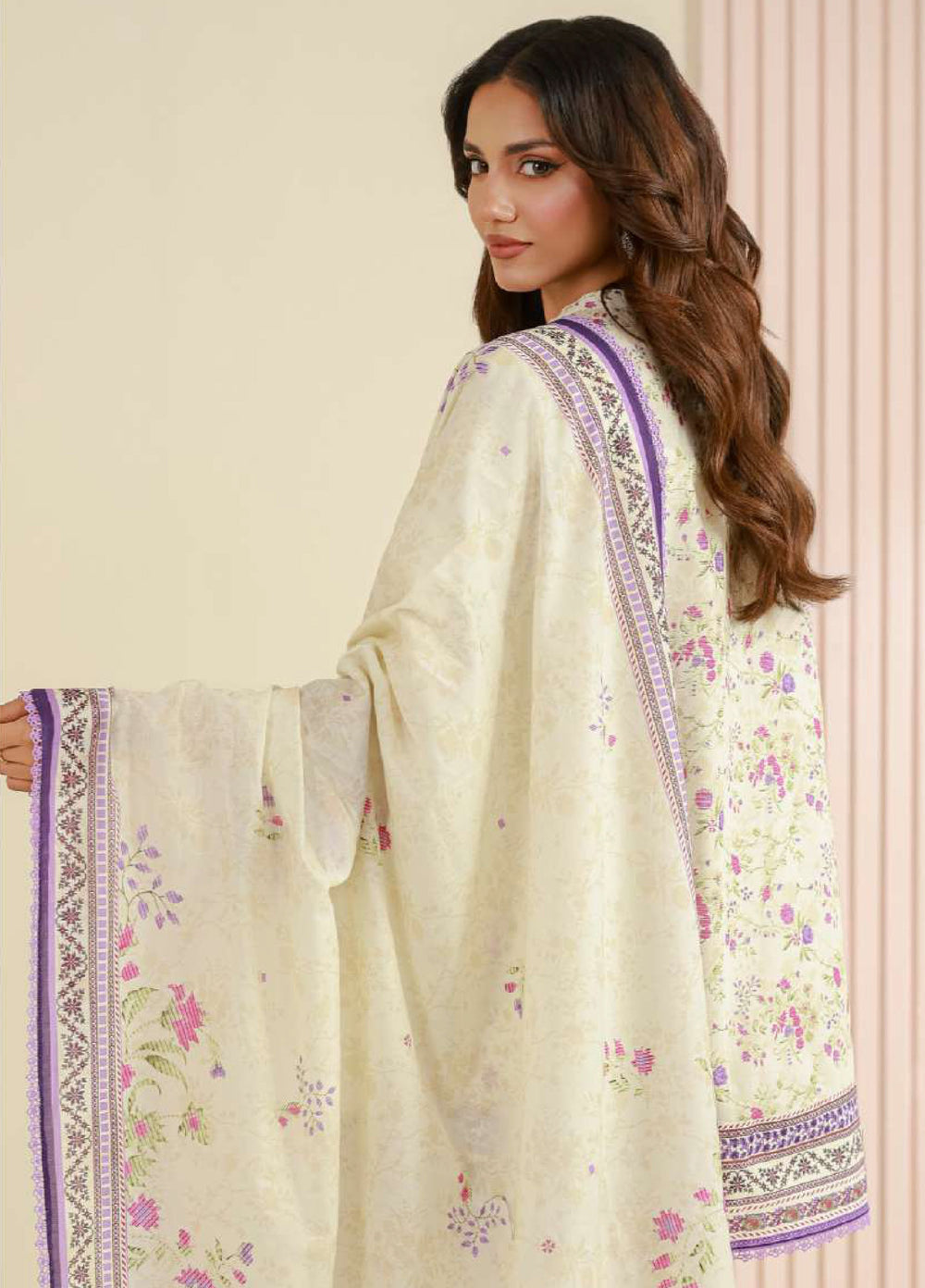 Zellbury Unstitched Printed Lawn 3 Piece Suit ZB26UCVII WUS26X31015 - Casual Collection