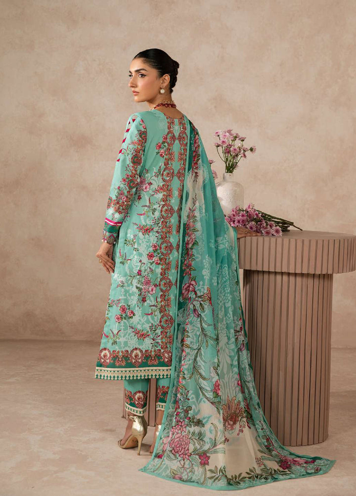 Gulaal Unstitched Embroidered Lawn 3 Piece Suit GL26ULF Vaila D-4 - Festive Collection