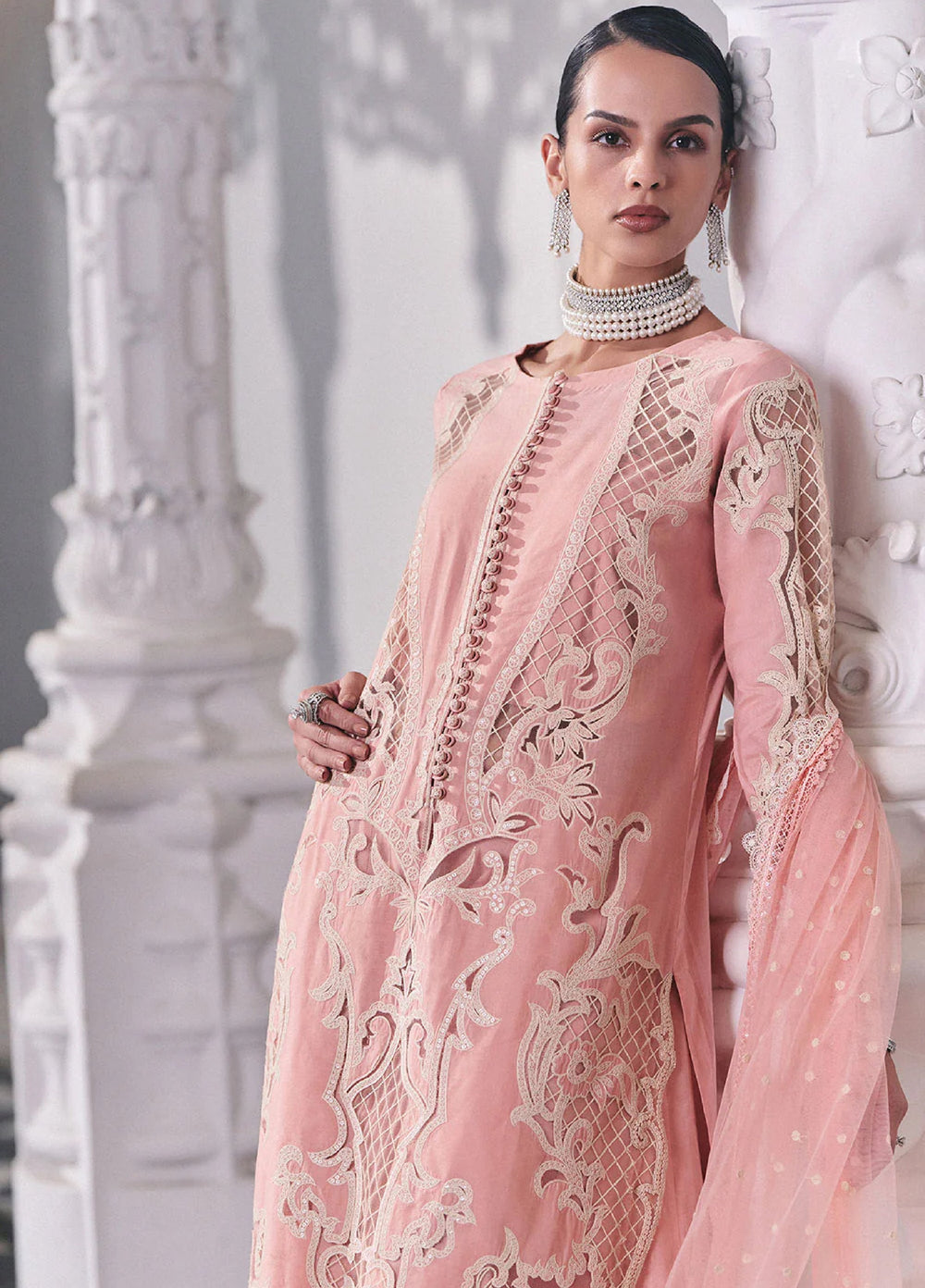 Sobia Nazir Unstitched Embroidered Luxury Lawn 3 Piece Suit SN26ULE D-05 B - Eid Collection