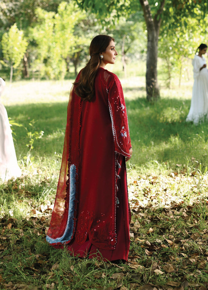 A-Lawn by Afrozeh Unstitched Embroidered Lawn 3 Piece Suit AF26UAL Halia FWU-0065-3PO - Eid Collection