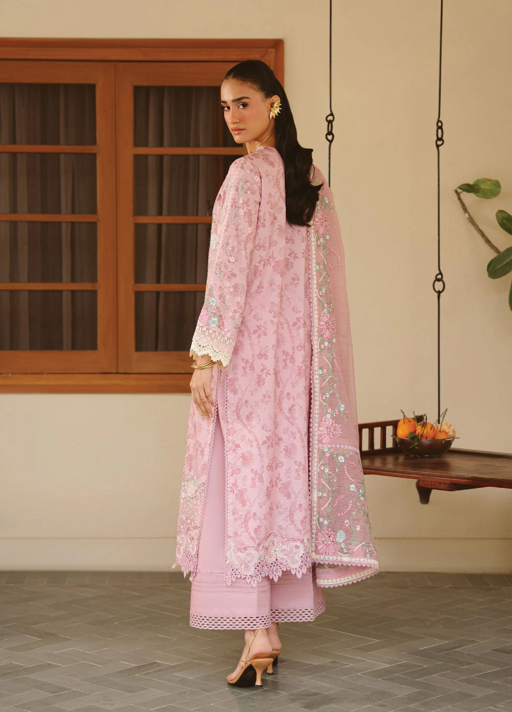 Serein by Ayzel Unstitched Embroidered Lawn 3 Piece Suit AAF26USL Seraphe - Eid Collection