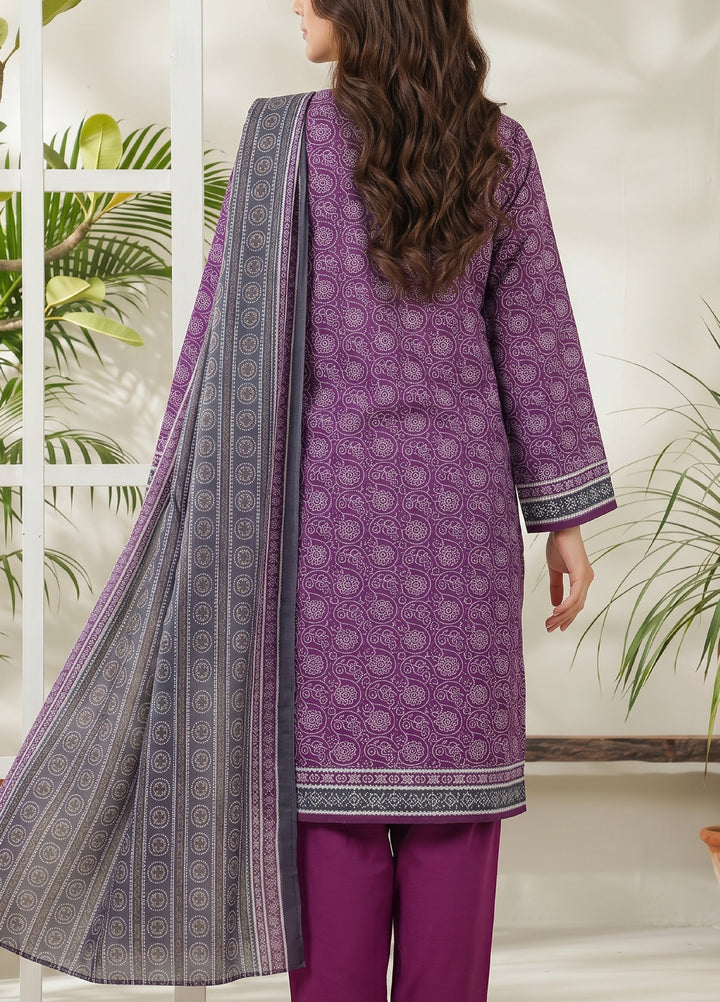 Daman by VS Textiles Unstitched Printed Lawn 3 Piece Suit VS26UDL D-01 885 - Casual Collection
