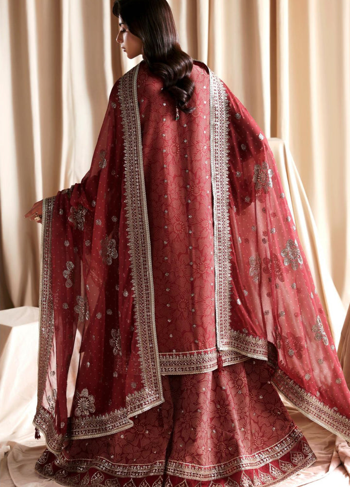 Sirayya by Zarif Unstitched Embroidered Chiffon 3 Piece Suit ZR26US MAHEEN 04 - Festive Collection