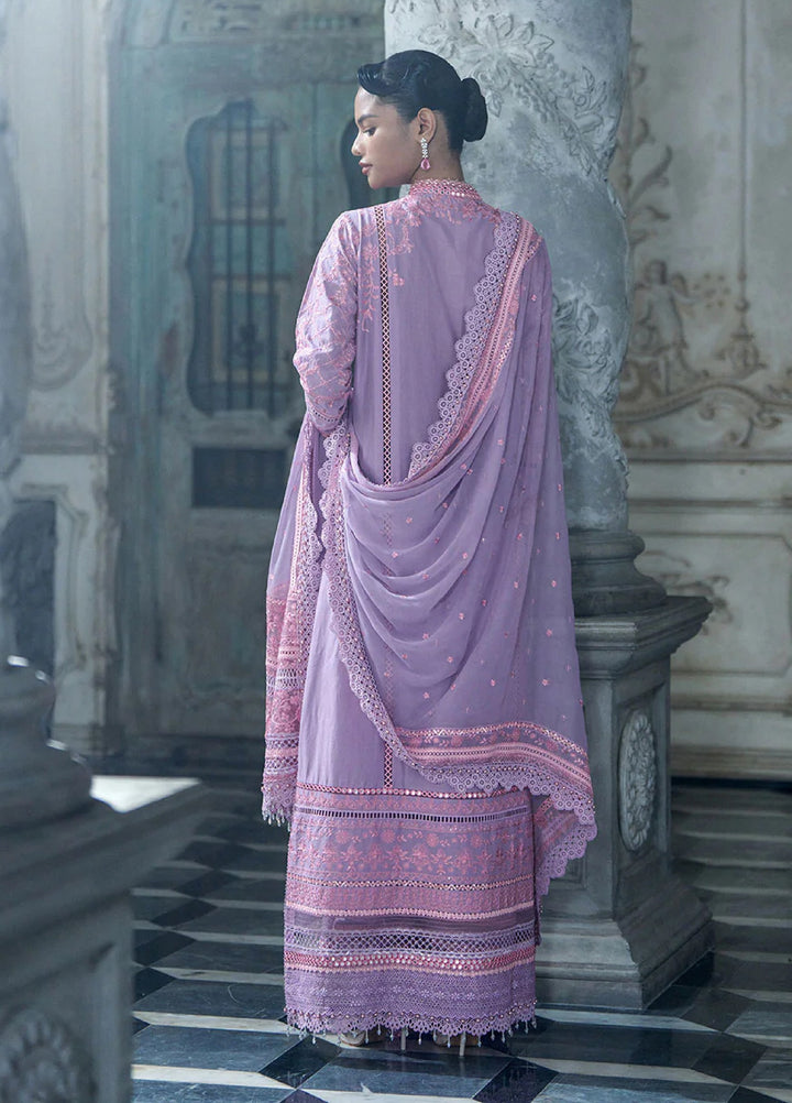 Sobia Nazir Unstitched Embroidered Luxury Lawn 3 Piece Suit SN26ULE D-02 A - Eid Collection