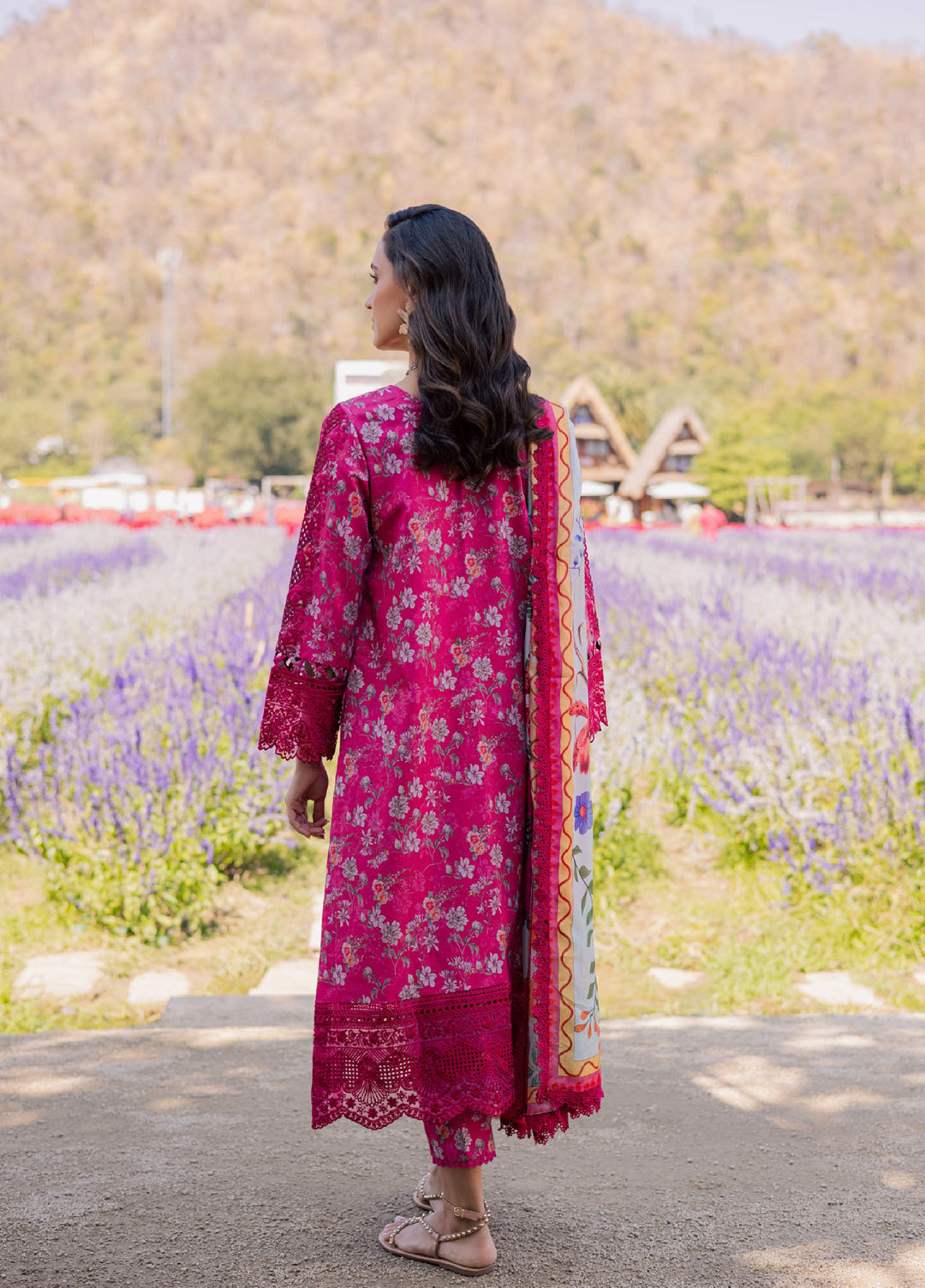 Shezlin by Aabyaan Unstitched Embroidered Chikankari 3 Piece Suit ABY26UCS FARYAL - Eid Collection