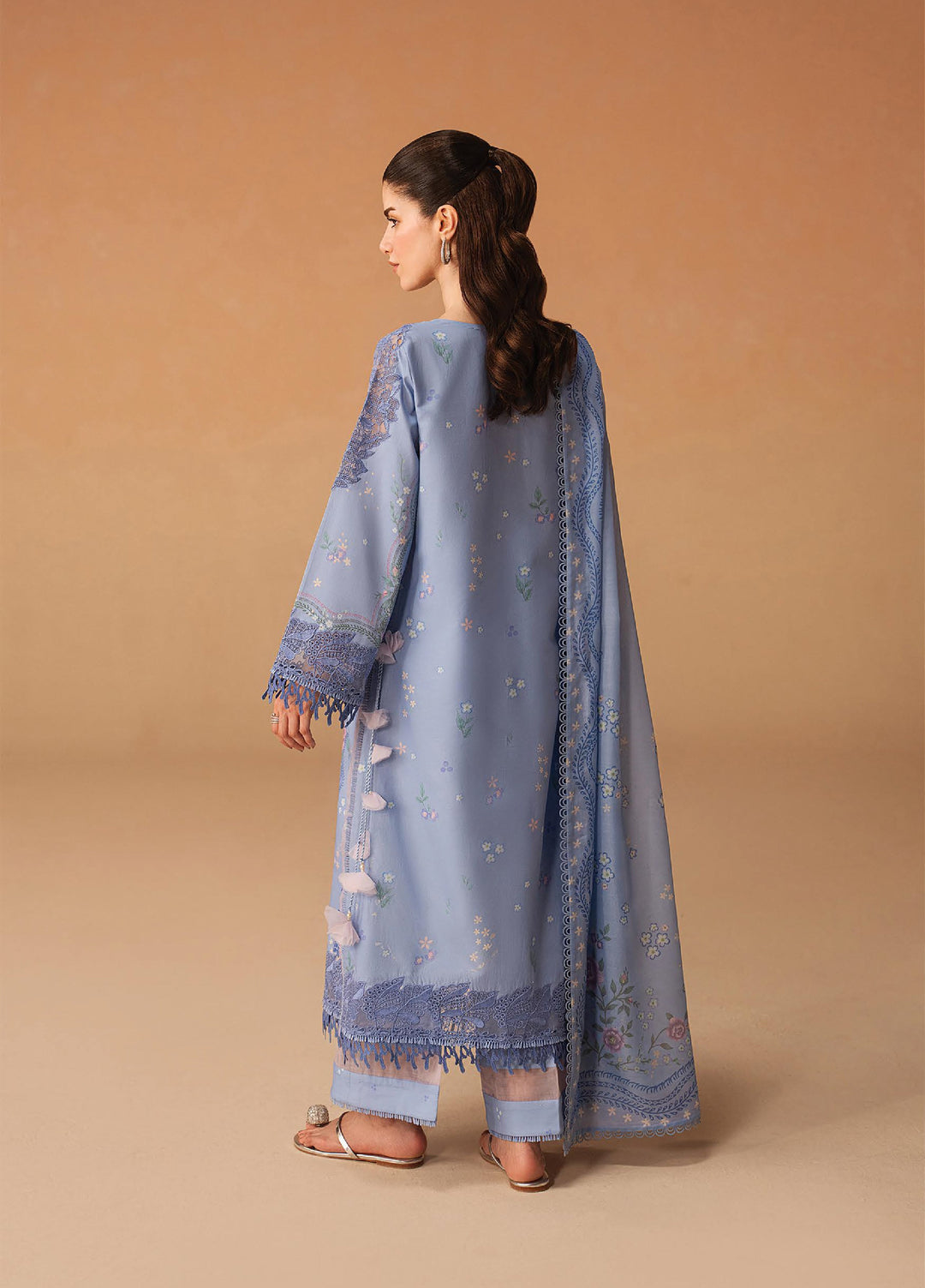 Haze A Prints by Afrozeh Unstitched Embroidered  Lawn 3 Piece Suit AF26UAP Opaline FWU-112 - Summer Collection