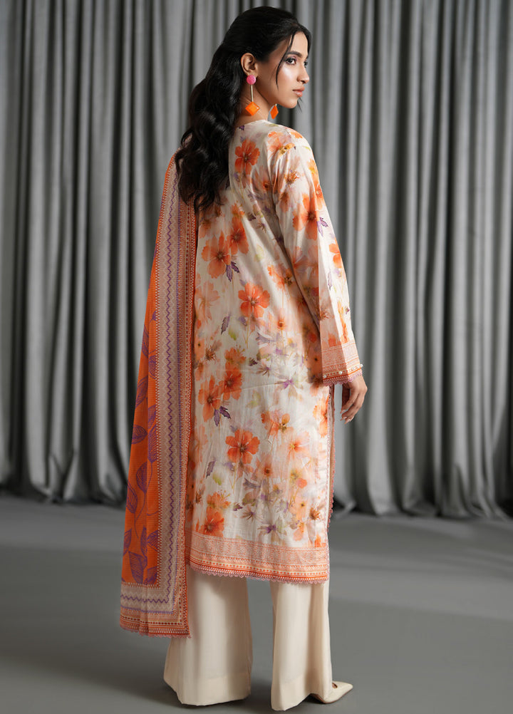 Salina by Regalia Textile Unstitched Printed Lawn 3 Piece Suit RG26US D-4 - Summer Collection